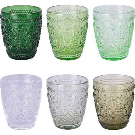 Lot de 6 verres à eau 300 ml en verre (1/5)