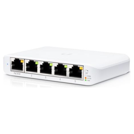 Ubiquiti UniFi USW Flex Mini Gestito L2 Gigabit Ethernet (10/100/1000) Supporto Power over Ethernet (PoE) Bianco (1/5)