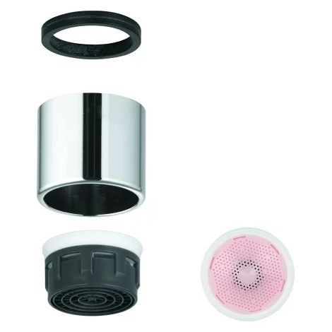 GROHE Aireador 48419, rosca hembra, M 22 x 1, 4,7 l/min, cromo, 48419000