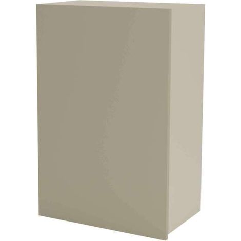 Mueble de cocina alto con una puerta en gris cream y vison. 90 cm(alto)60 cm(ancho)35 cm(largo)