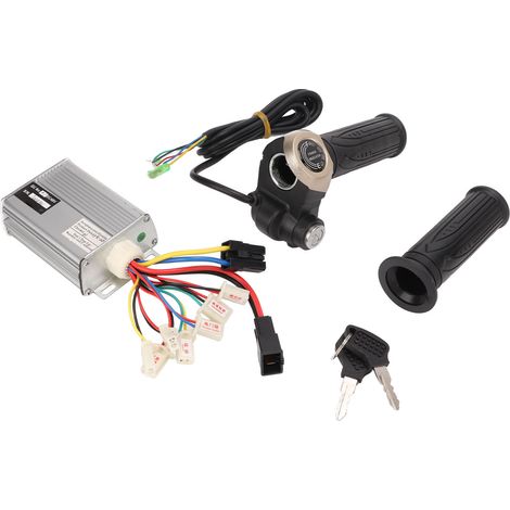 Gashebel + 1000W 48V DC Drehzahlregler für Elektromotorräder, Roller, Fahrräder und Dreiräder – Leistungsregler-Set mit Griff (1/5)