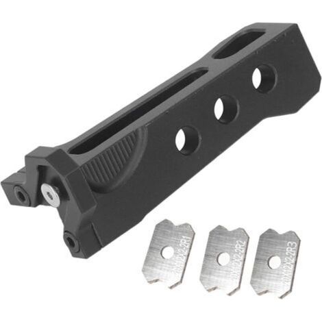 [NEVER USED] Aluminum Alloy Manual Edge Trimmer and Planer for Woodworking, R1 R2 R3 Chamfer Scraper for Fast Cutting