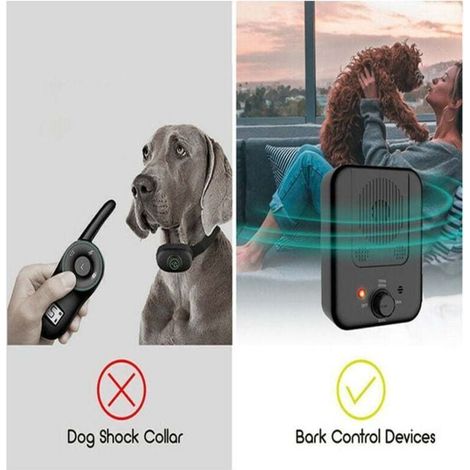 Chien qui aboie, appareil étanche à ultrasons pour petits et grands chiens, automatique pour les chiens qui aboient (1/5)