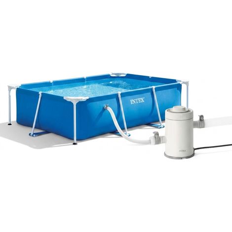 Intex 28272 Piscina Frame 300x200x75 cm con Pompa Filtro 26602 1250 L/h