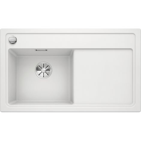 Blanco Zenar 45 - Évier en silgranit, 860x510 mm, avec commande de vidage, InFino, blanc 523854