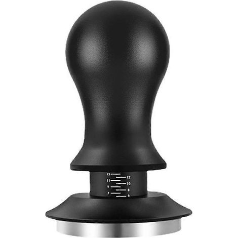 58mm tasseur café réglable profondeur avec balance espresso ressort calibré tassage café distributeur (1/5)