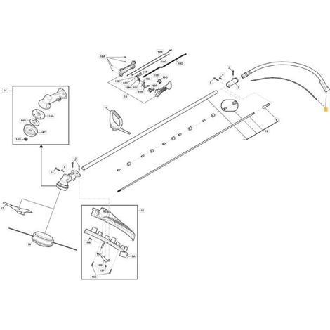 ORIGINAL STIGA FLEXIBLE WELLE – 118805393/0