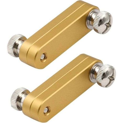 Traceur de marquage pour bois - PZCC - 53x12x14 mm - Acier inoxydable - Règle parallèle - Assemblage rapide (1/4)