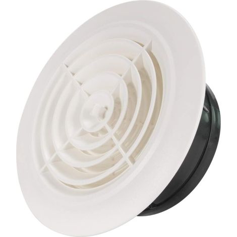 150mm Grille de Ventilation Ajustable Aération d'Air Ronde (1/5)