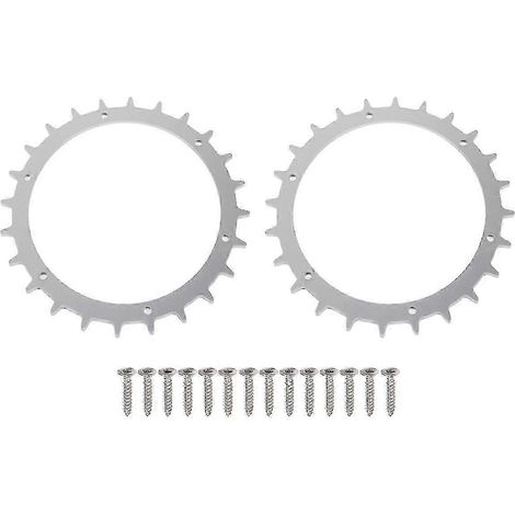 Compatible avec les tondeuses à gazon Indego XS 300, S500 et S+500 avec des crampons de roue de traction de 170 mm. (1/5)