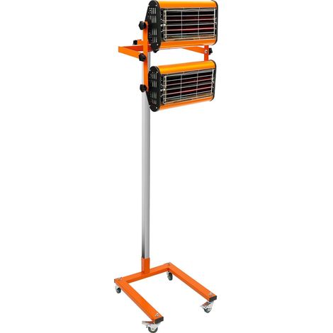 Infrarot-Wärmelampe, Farbhärtungslampe Infrarotstrahler Infrarot Heizstrahler Heizstrahler Infrarot Heizstrahler Terrasse Elektrisch 2000 W mit 360° rotierendem Licht für Kfz-Lackierkabinen (1/5)
