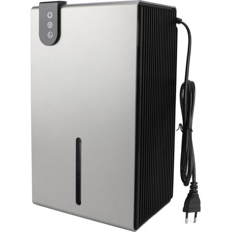 Dehumidifier 2.5L Water Tank Water Full Alert Auto Off 30dB Quiet 7 Variable Lights Powerful Sleep Modes Home Dehumidifier for 100㎡ Bedroom EU Plug 100‑220V