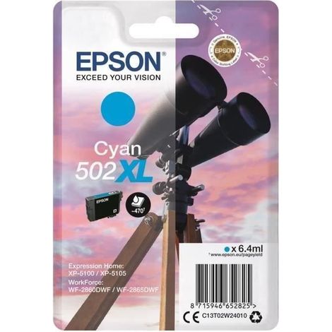 Epson 502XL cartouche d'encre 1 pièce(s) Original Rendement élevé (XL) (1/2)