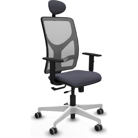 Silla de oficina piqueras y crespo Motilla reposacabezas soporte lumbar (1/2)