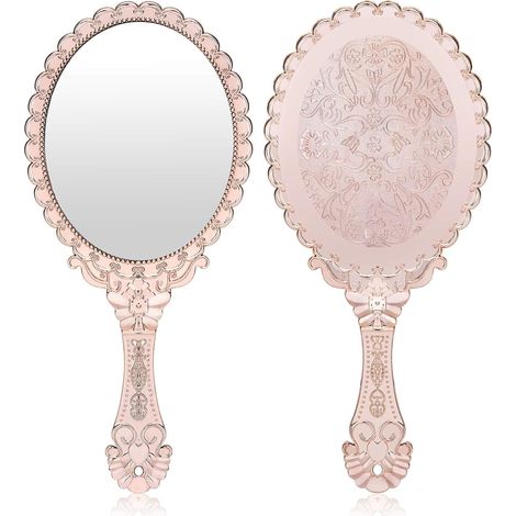 Miroir cosmétique de voiture, miroir de maquillage portable auto-adhésif pour pare-soleil et siège arrière de voiture, camion ou SUV