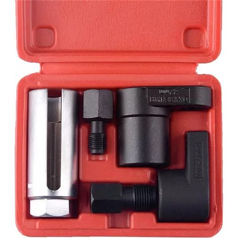 Ensemble d'outils de retrait et de démontage de clé à douille de capteur d'oxygène O2 5 pièces