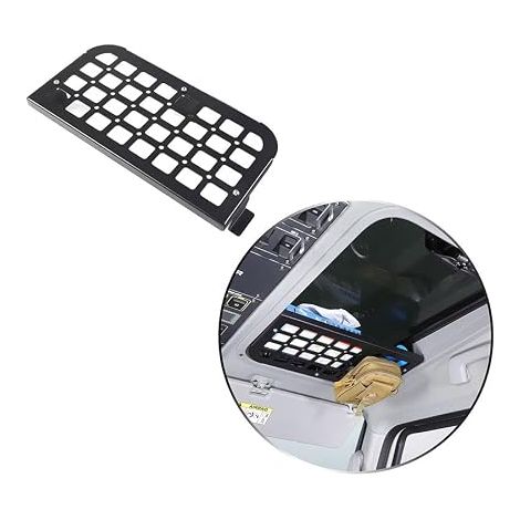 Porte-bagages de voiture pour fenêtre de toit - Convient pour les accessoires 2020-2024 - En alliage d'aluminium - Toit ouvrant - Multifonction - Organiseur de voiture - Accessoires (1/5)