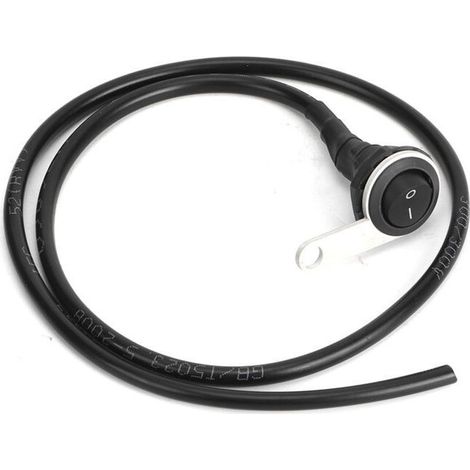 Projecteur étanche en acier unique, interrupteur d'éclairage de guidon pour moto et vtt, Modification 22mm (1/5)