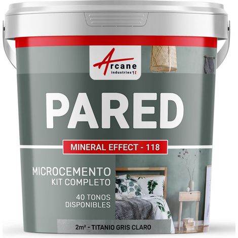 Kit microcemento para muros (1/4)