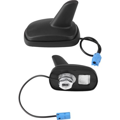 Antenne requin toit voiture pour Opel Astra Zafira Vauxhall Vectra, aileron noir compatible, accessoire extérieur auto, pièce remplacement (1/5)