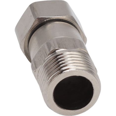 Lot 5 raccords plomberie G1/2 – filetage femelle – acier inoxydable – matériel gaz / construction – adaptateur