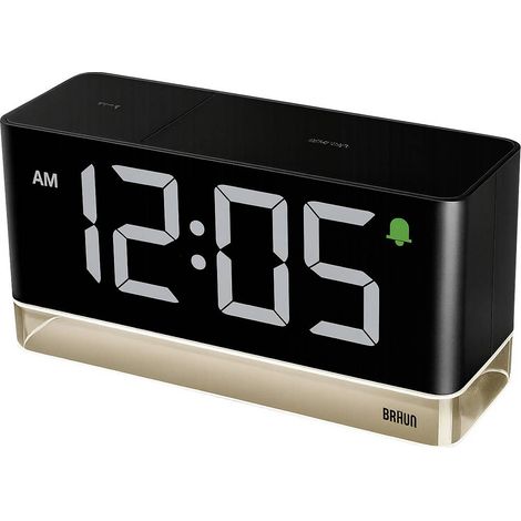 Braun 67128 Sveglia Nero Display grande (1/5)
