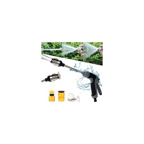 Jet puissant sur tuyau,power jet,power nettoyeur haute pression pour chaque tuyau d'arrosage,Turbo Washer Version améliorée par onde de choc puissante nettoyeur haute pression pour tuyau d'arrosage (1/4)
