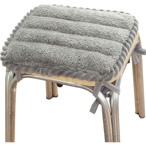 Galettes carrées tabouret bar/jardin/intérieur 30x30 cm (modèle J2)