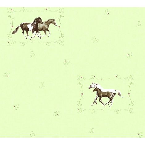 A.S. Creation Little Stars 358371 Vliestapete 3D Optik 0.53 m x 10.05 m Grün (1/5)