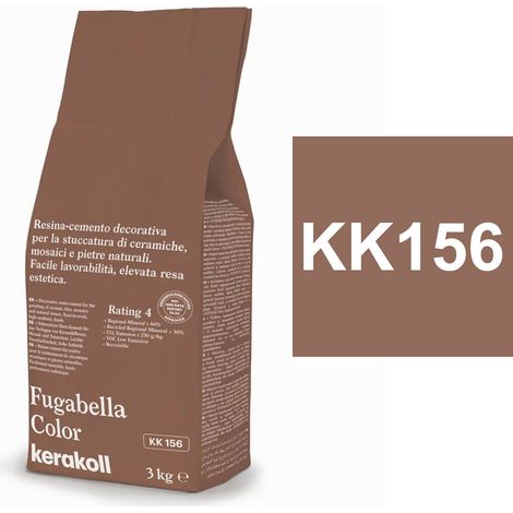 Fugabella color kk156 sacco da 3kg resina decorativa per fughe (1/2)