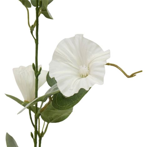 Stelo di petunia artificiale phoebe h76 cm bianco - Atmosphera créateur d'intérieur (1/4)