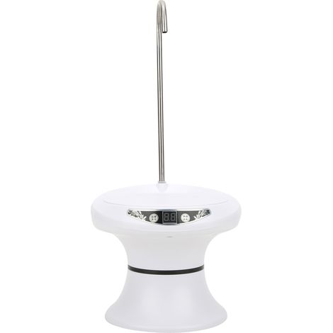 Pompe Électrique Pour Fût D'Eau - Batterie 1200 mAh - 5 Niveaux Débit - Compatible Seaux 5 Gal - Usage Maison Bureau (1/5)