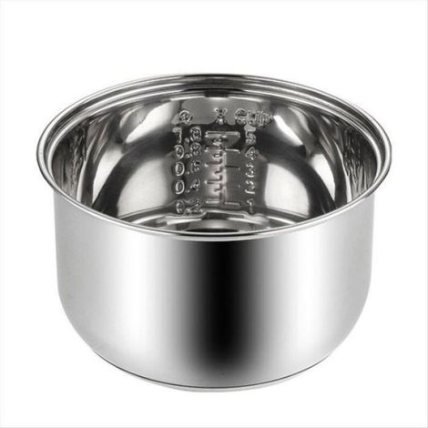 Cuve Intérieure - Acier Inoxydable Alimentaire - Pour Cuiseur à Riz - Compatible Modèles Zojirushi NS-WAC18 - 1 Pièce (1/5)