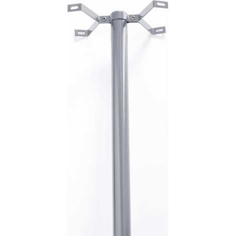 ARREGUI D-USA/PL Briefkasten Standfuß aus Stahl für den Briefkasten USA Mail, Briefkastenständer für den Amerikanischen Briefkasten von ARREGUI, 133cm hoch, Beständig, Einfache Montage, grau