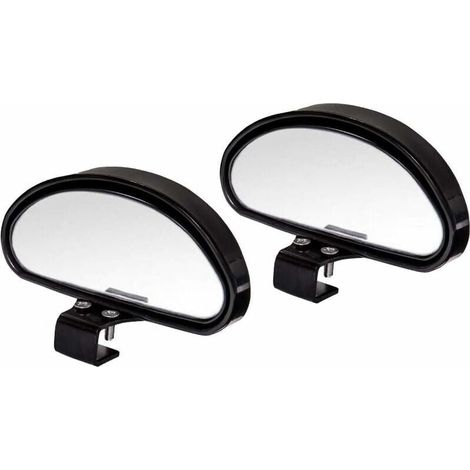 Retroviseur Conduite Accompagnée Retroviseur Angle Mort Miroir D'angle Mort RéTroviseur Conduite Accompagnée pour Tous Les Voitures- Miroir Convexe Angle réglable (2Pcs）150MM55MM -Versailles, Ensoleil (1/5)