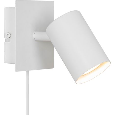 Applique murale FRIDA Métal Blanc, H.11.5 - IP20 - GU10 /Nordlux Intérieur (1/2)