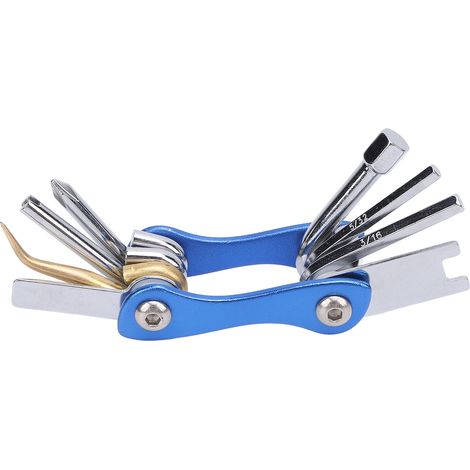 Kit de 8 Outils Miniatures Plongée pour Réparation BCD, Clé en Acier Inoxydable 420, Montage et Entretien de Bouteille -KZQ (1/5)