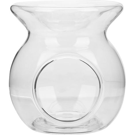 Brûleur D'huiles Essentielles en Verre Élégant et Simple, Diffuseur D'huiles Essentielles Anti-, Résistant la Combustion à Sec, Décoration Intérieure Maison (1/5)