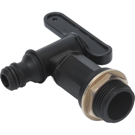 IBC-Container-Adapter, Düsenablaufschlauch, Wasserhahnanschluss, Zubehör, Messing-Gewindeanschluss (1/5)
