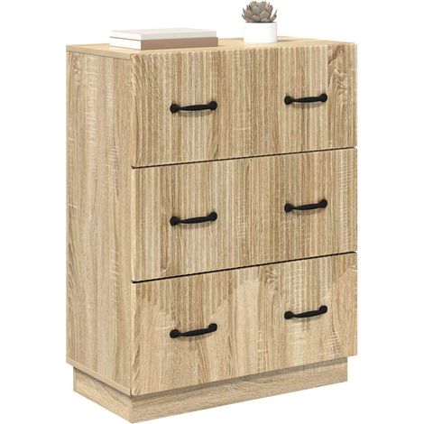 Maison Exclusive - Armoire à tiroirs Chêne Sonoma 66 x 34,5 x 87 cm