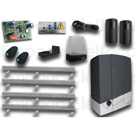 came kit automatisme bxv plus 801ms-0570+ 4 mt crémaillère galvanisée emp8k01ms-056cremz (1/2)