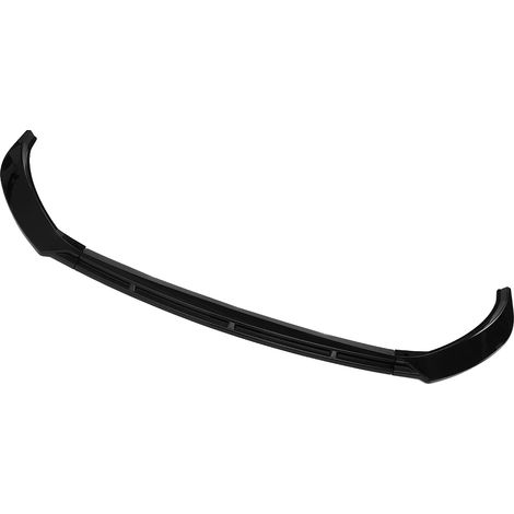Spoiler delantero, fácil instalación, material duradero, negro. (1/2)