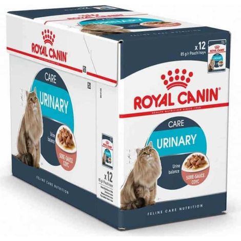 Les soins urinaires de la canine royale 85g (salsa) pour les chats contribuent љ maintenir le systЏme urinaire sain - 12 enveloppes 85g (1/3)
