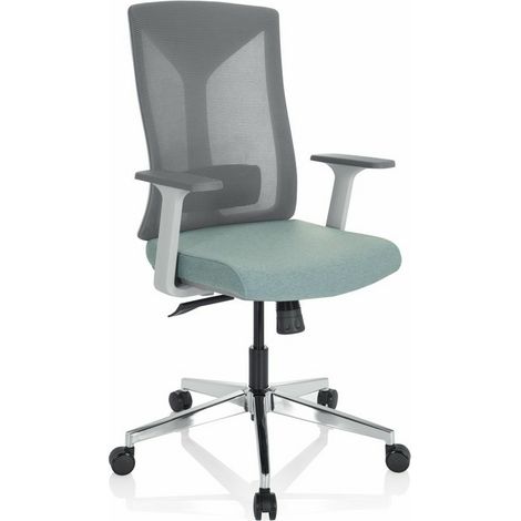 [GEBRAUCHT] B-Ware Hjh Office Bürostuhl Drehstuhl Halifax Stoff Netzstoff Mint 652