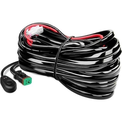 LED Kit de Faisceau de Câblage avec Relais et Interrupteur 12V 40A phare de travail (1/5)