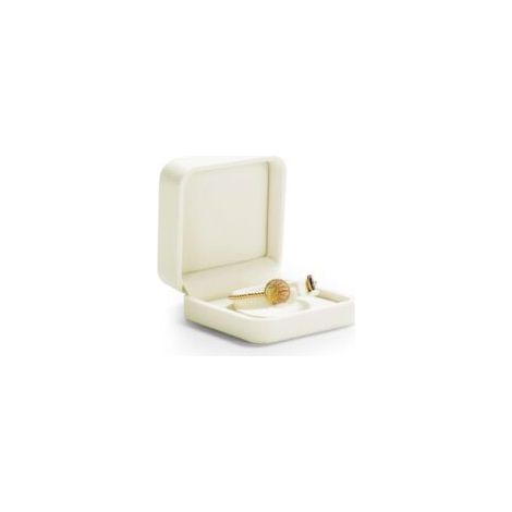 Coffret cadeau bracelet en velours, coloris beige, boîte pour bracelet 9 × 9 × 4 cm (1/4)