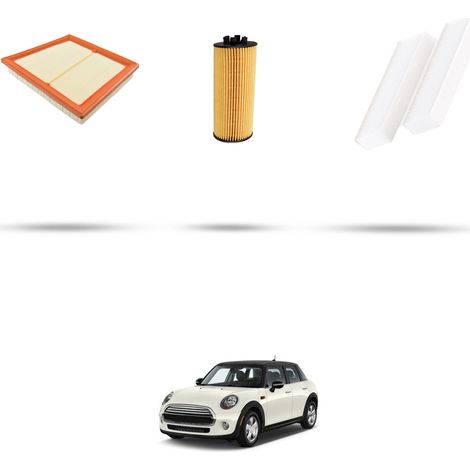 Kit tagliando 3 filtri compatibile con Mini III (F54,F55,F56,F57,F60) 1.5 SE 100kw Dal 2017 (1/4)