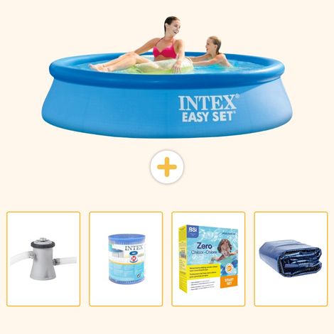 Intex Piscine Easy Set Ronde - 244x61 cm - 5-pièces  S224 (1/5)