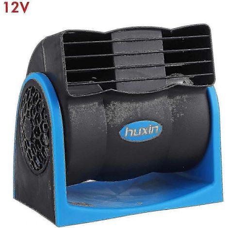 Refroidisseur de climatisation embarqué silencieux pour camions avec prise allume-cigare (bleu 12V) (1/3)