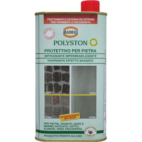 POLYSTON IMPREGNANTE EFFETTO RAVVIVANTE PER PIETRA LT.1 (1/2)
